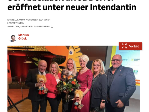 Read more about the article Pressebeitrag „36. Ybbsiade: Alfred Dorfer eröffnet unter neuer Intendantin“